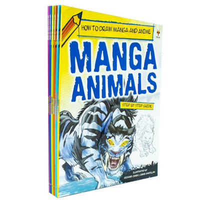 Step By Step Guide How To Draw Manga and Anime by Salma Thadha | PB | 2024 - Image 21