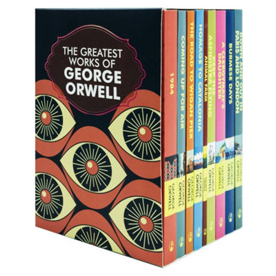 The Greatest Works of George Orwell 9 Books Set (Homage to Catalonia, Burmese Days, 1984, Animal Farm, The Road to Wigan Pier, Down and Out in Paris and London) - Image 16