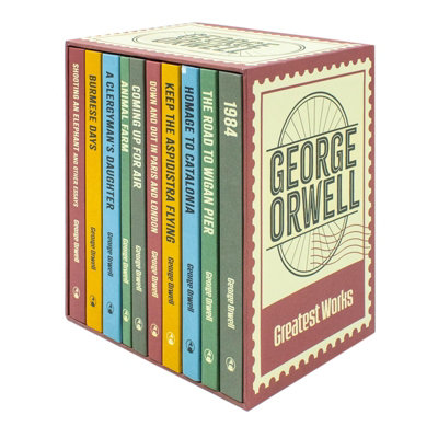 The Greatest Works Of George Orwell 10 Books Hardback Collection (1984, Animal Farm, The Road To Wigan Pier, Homage To Catalonia, Keep The Aspidistra ... Paris And London) (George Orwell Collection) - Image 20