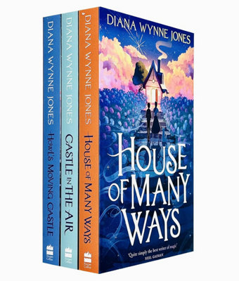 B&Q -  Howl's Moving CastleLand Of Ingary Trilogy 3 Books Collection By Diana Wynne Jones