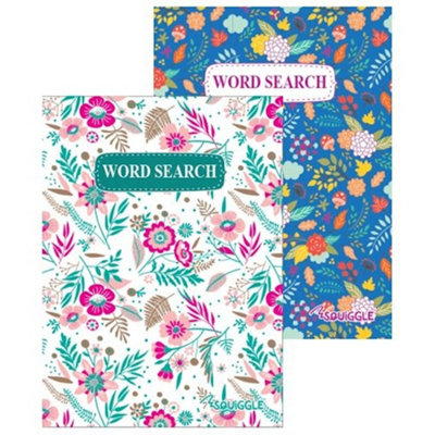 Martello A5 Word Search 110 Puzzle Brain Teasers Floral Cover - Image 4