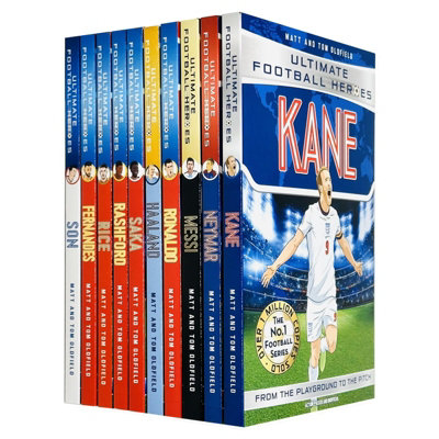 Bonnier Books Ltd Boys Ultimate Football Heroes Series 1 Collection 10 Books Set By Matt Oldfield, Tom Oldfield - Ages 7+ - Paperback - Image 9