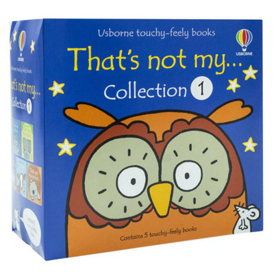 BOOKS4PEOPLE Usborne Touchy-Feely Books That's Not My... Collection 1: 5 Books Set from B&Q