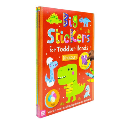 Big Stickers for Toddler Hands (Set of 4 Activity Books) | Sophie Collingwood - Image 14