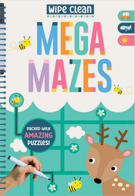 Wipe Clean: Mega Mazes by Amy Boxshall 9781836428633 NEW Free UK Delivery - Image 11