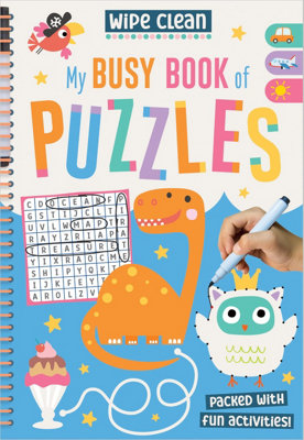 Wipe Clean: My Busy Book of Puzzles by Make Believe Ideas - Image 10