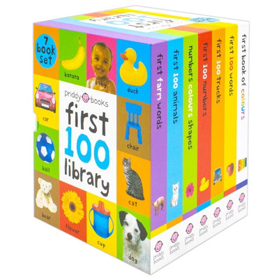Priddy First 100 Library 7 Books Collection Box Set (Board Books) | TODO NEW - Image 14