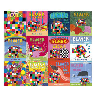 Elmer Picture 12 Books Collection by David McKee - Ages 5+ - Paperback - Image 9