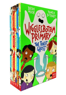 Various Publishers Wigglesbottom Primary Series 6 Book Collection The Toilet Ghost, Shark In The Pool, Magic Hamster, Super Dog, Classroom Cat, Break-Time Bunnies - Image 6