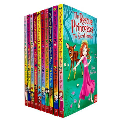 BOOKS4PEOPLE The Rescue Princesses Series Books 1-10 Collection Set By Paula Harrison New from B&Q
