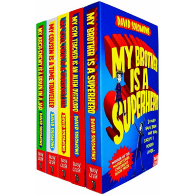 David Solomons Unisex My Brother Is A Superhero 5 Books Collection Set By - Fiction - Paperback - Image 9