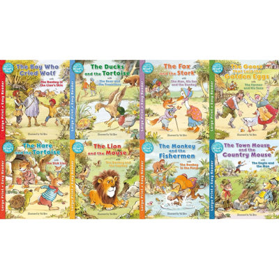 BOOKS4PEOPLE Aesop's Fables Easy Readers Series By Val Biro from B&Q