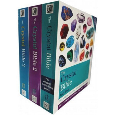 B&Q -  Judy Hall The Crystal Bible Volume 1-3 Books Set Collection Godsfield Bibles