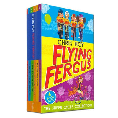 BOOKS4PEOPLE Chris Hoy Flying Fergus The Super Cycle 6 Books Collection SetCycle Search And Rescue Winning T.. from B&Q