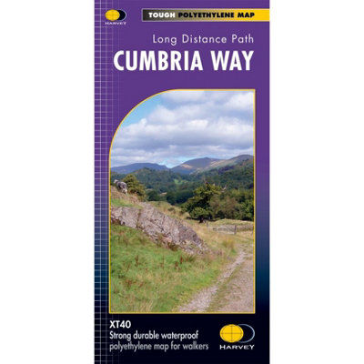 Cumbria Way Trail Map Long Distance Hiking Walking Waterproof Light Harvey Maps - Image 12