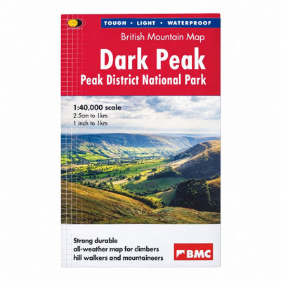 Dark Peak Mountain Map National Park Harvey BMC Approved Lightweight Waterproof - Image 5