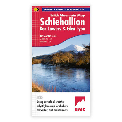 Schiehallion, Ben Lawers and Glen Lyon by Harvey Map Services Ltd SHEET MAP - Image 7