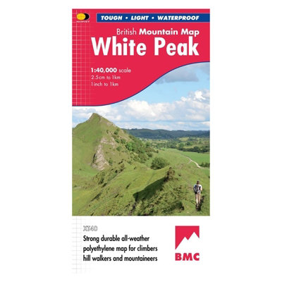 B&Q -  British Mountain Map White Peak (Peak District)