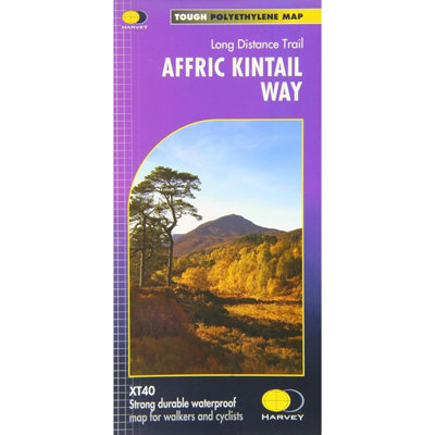 Harvey Maps Unisex Multicolor Harvey Pocket Size Map Affric Kintail Way Xt40 - Image 10