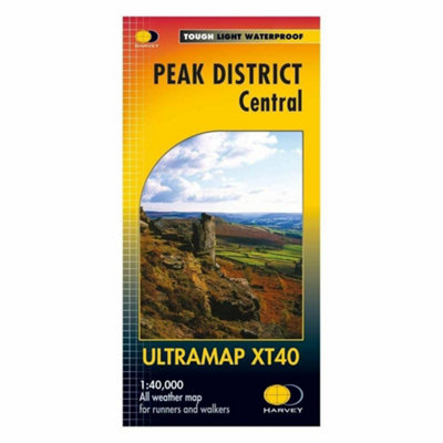 B&Q -  Harvey Ultramap Pocket Size Map Peak District Central Xt40 - Image 7