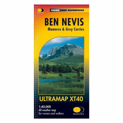 Harvey Maps Harvey Ultramap Pocket Size Map Ben Nevis Xt40 from B&Q