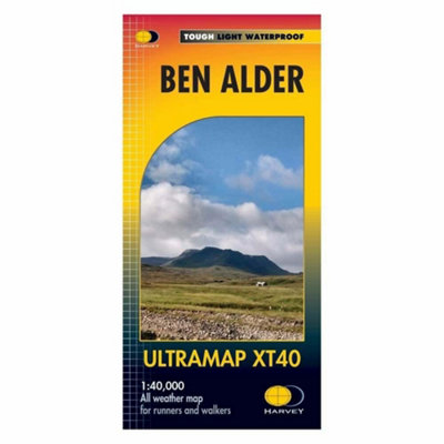 Harvey Maps Harvey Ultramap Pocket Size Map Ben Alder Xt40 from B&Q