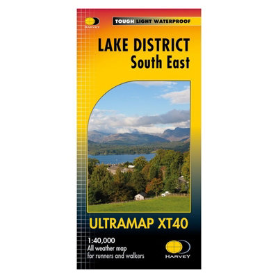 Harveys Unisex Noa Harvey Ultra Lake District South East Map - Image 12
