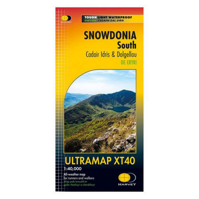 B&Q -  Harvey Ultramap Pocket Size Map Snowdonia South Xt40