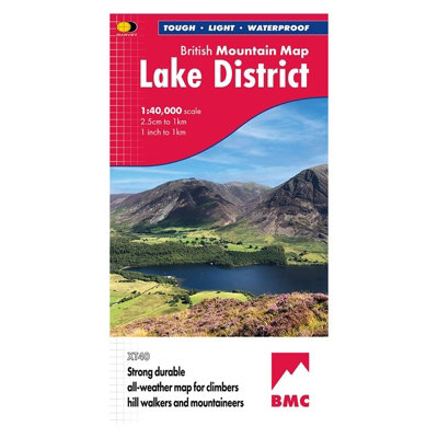 Harvey Maps British Mountain Map - Lake District