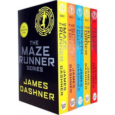 BOOKS4PEOPLE Maze Runner Series By James Dashner 5 Books Set