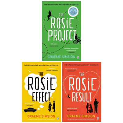 B&Q -  Don Tillman Series 3 Books Collection Set By Graeme Simsion