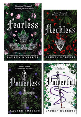 Simon & Schuster The Powerless Trilogy By Lauren Roberts 4 Books Collection Set (Fearless HardbackPowerlessPowerful & Reckless) from B&Q