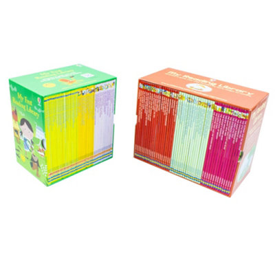Usborne Very First Reading Library 100 Books Set Collection Complete School - Image 4