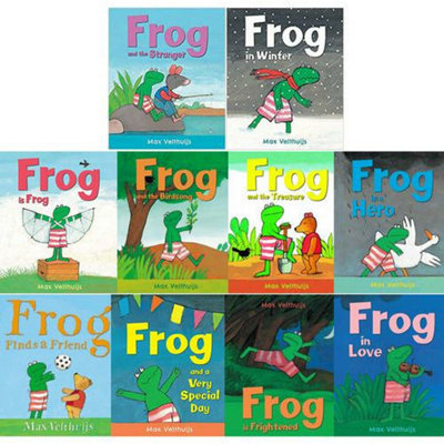 Frog Series 10 Books Collection Set by Max Velthuijs Frog in Winter,Frog in Love - Image 3