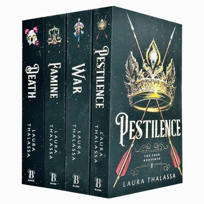 Sourcebooks The Four Horsemen Series 4 Books Collection Set (PestilenceWarFamine & Death) from B&Q