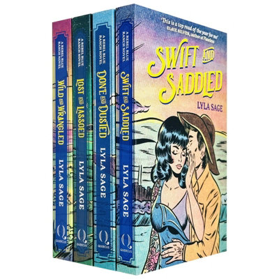 Generic Rebel Blue Ranch Series 4 Books Collection Set By Lyla Sage (Done And DustedSwift And SaddledLost And Lassoed & Wild And from B&Q