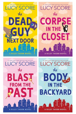Bloom Books A Riley Thorn Novel Series (Book 1-4) By Lucy Score 4 Books Collection Set (The Dead Guy Next DoorThe Corpse In The ClosetThe from B&Q
