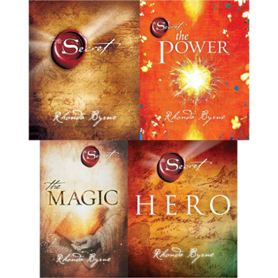 BOOKS4PEOPLE Rhonda Byrne Secret Series Collection 4 Books Set (The Secret,the Power, Hero, The Magic)