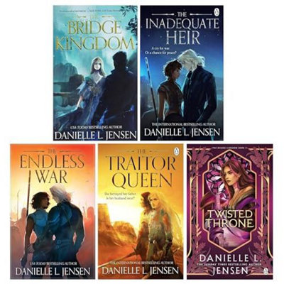 BOOKS4PEOPLE The Bridge Kingdom Series By Danielle L. Jensen 5 Books Collection Set (The Bridge KingdomThe Traitor QueenThe Inadequate Heir from B&Q