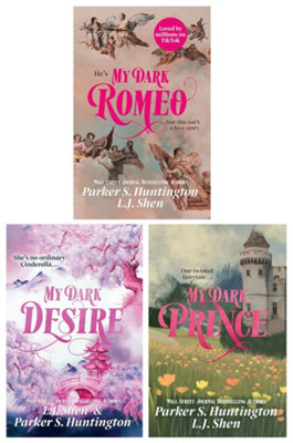B&Q -  Dark Prince Road Series By L.j. Shen & Parker S. Huntington 3 Books Collection Set (My Dark RomeoMy Dark Desire & My Dark