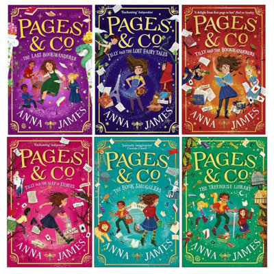 Pages & Co Series by Anna James 6 Books Collection Set tilly And  Bookwanderer - Image 8