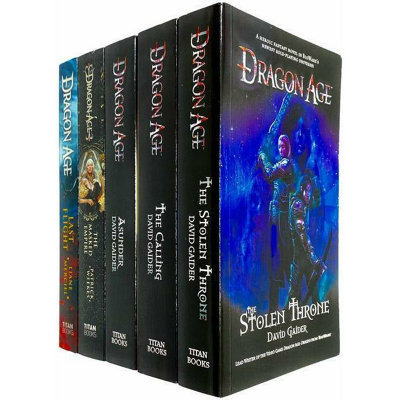 BOOKS4PEOPLE Dragon Age Series David Gaider Collection 5 Books Set Inc AsunderStolen Throne from B&Q