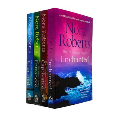 BOOKS4PEOPLE Nora Roberts The Donovan Legacy Series Collection 4 Books Set from B&Q