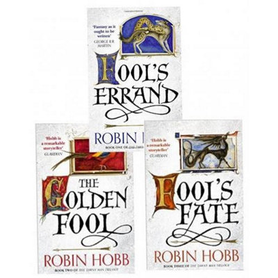BOOKS4PEOPLE Robin Hobb The Tawny Man Trilogy 3 Books Collection SetFools Errand,the Golden FoolFool's Fate