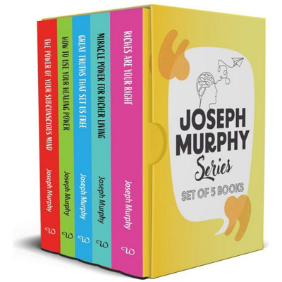 Books4people Joseph Murphy Box Set (Set Of Books) (The Power Of Your Subconscious Mind, Riches Are Your Right, Miracle Power For Richer Livin Size 5