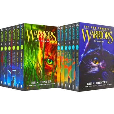 Warrior Cats Collection Erin Hunter 12 Books Set The New Prophecy, The Warriors - Image 8