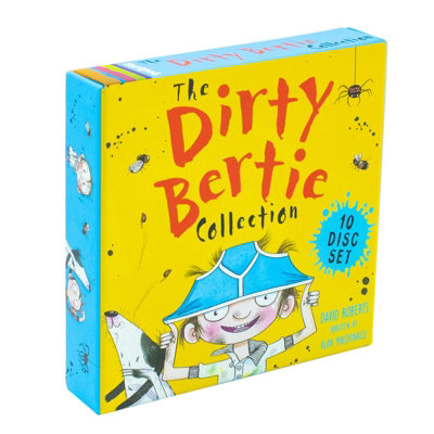 BOOKS4PEOPLE The Dirty Bertie Audio Collection 10 Cds Box Set Pack By David Roberts And Alan Macdonald from B&Q