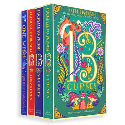 B&Q -  Michelle Harrison Collection 13 Treasures Series 4 Books SetThe Thirteen Treasures The Thirteen..