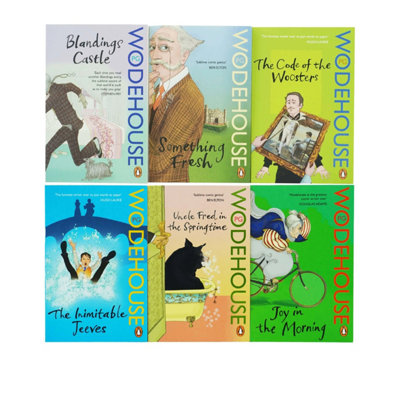 B&Q -  The Best Of Wodehouse Collection 6 Books Set By P.g. Wodehouse