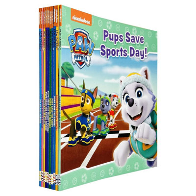 BOOKS4PEOPLE Paw Patrol Favourite Stories By Nickelodeon: 10 Picture Books Collection SetAges 3-7Paperback from B&Q